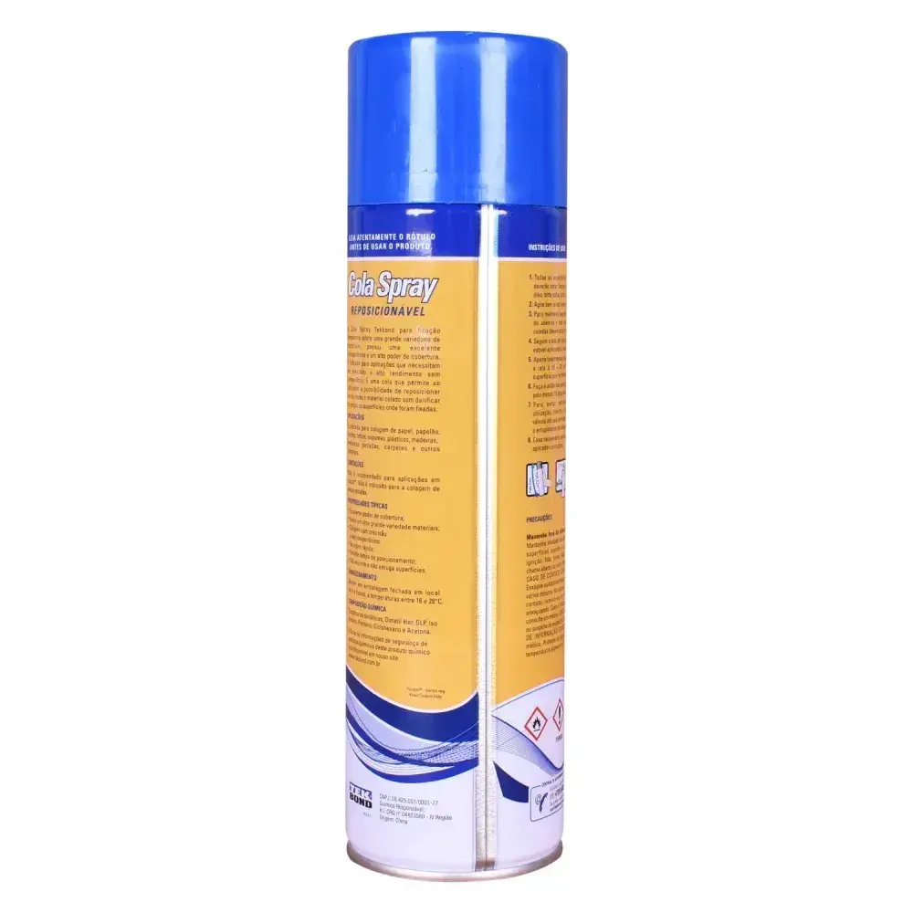 Cola spray reposicionável 340G/500ML Tekbond — fotografia 8