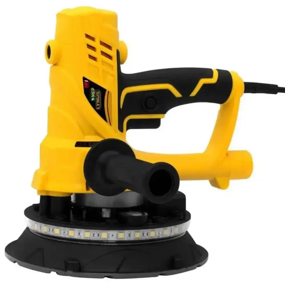 Lixadeira para parede 850W com lanterna LPL-850L Lynus 110 V — fotografia 5