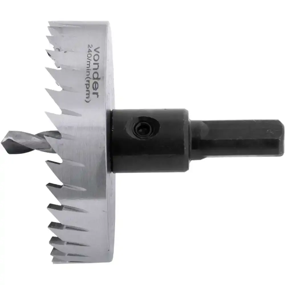 Serra copo aço rápido 53MM para inox Vonder — fotografia 3
