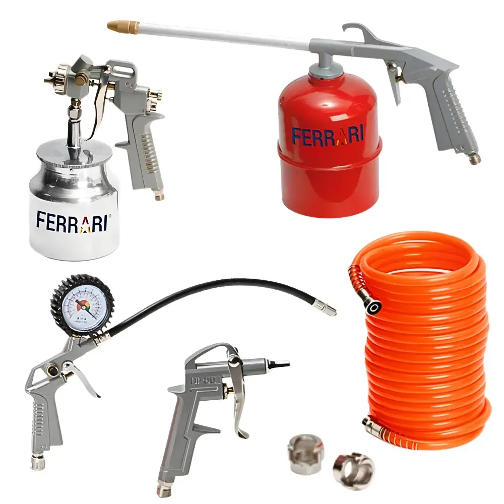Kit multiuso para compressor de ar com 5 peças ratk-a Ferrari — fotografia de referência