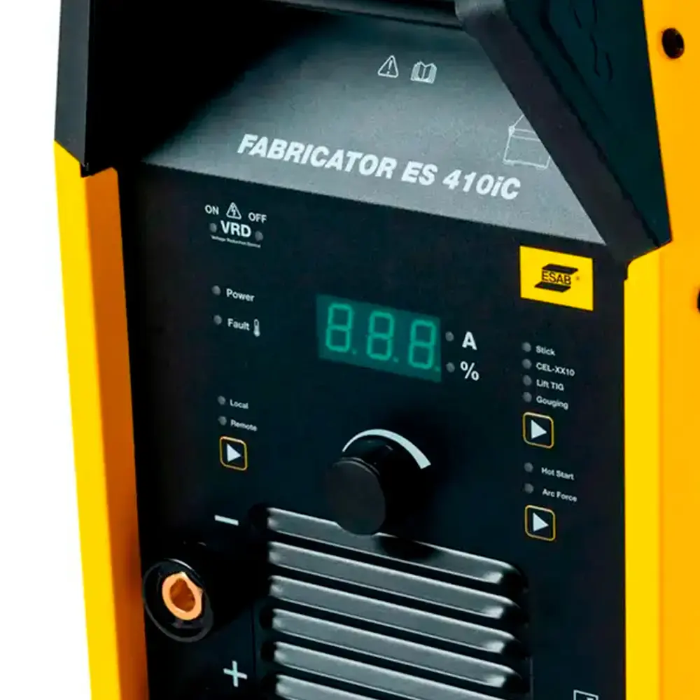 Máquina Solda Inversora TIG/MMA Trifásica 380/440V ES410IC 747094 + 2 cabos 5m 400AMP para Solda 400 — fotografia 7