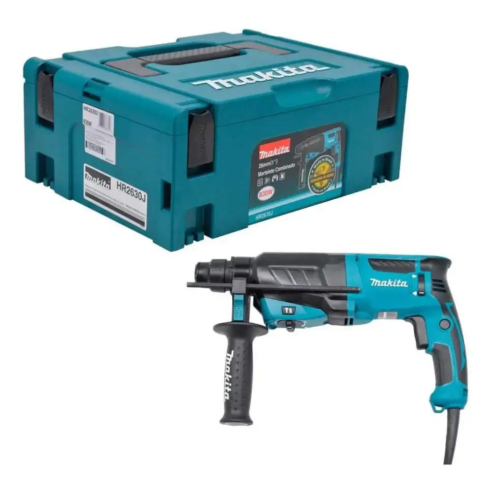 Martelete SDS Plus 830W com Maleta Mak pac HR2630J MAKITA 220 V — fotografia 6