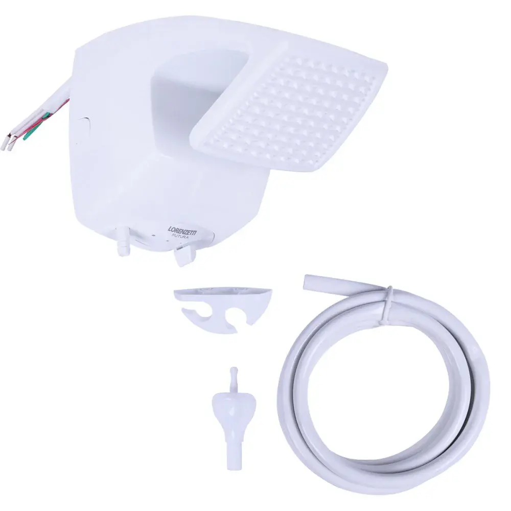 Ducha futura multi 4T 220 7500W branca lorenzetti Lorenzetti Duchas — fotografia de referência