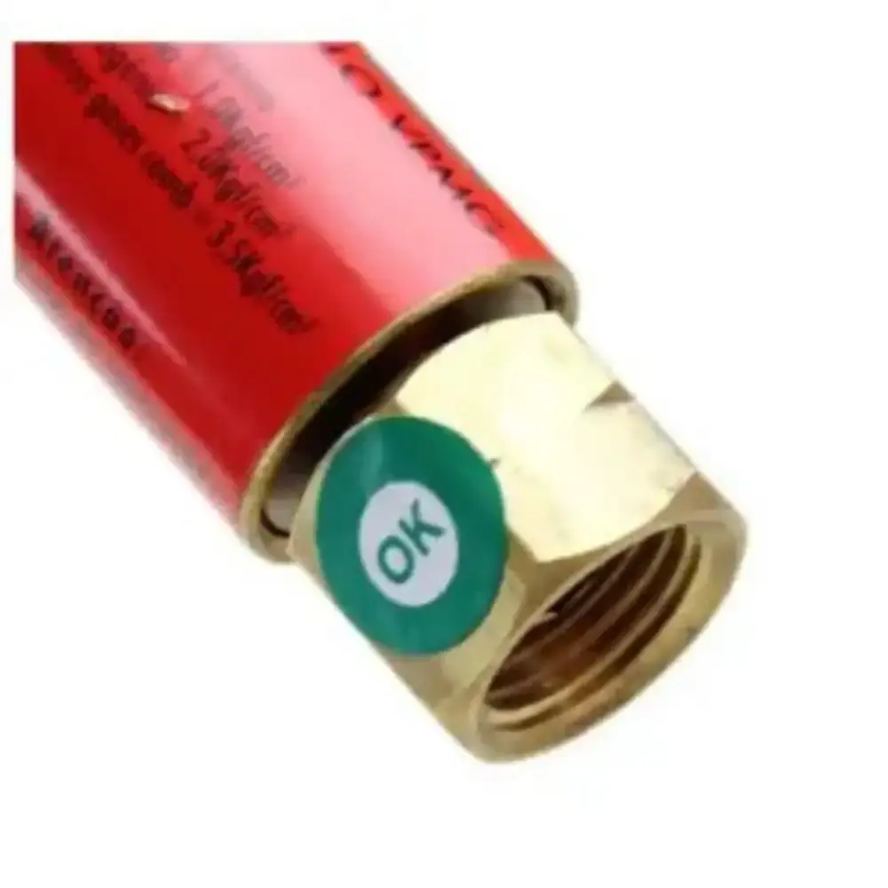 Válvula seca corta chama acetileno vpmg 9/16X18 UNF 10450510 Carbografite — fotografia 4
