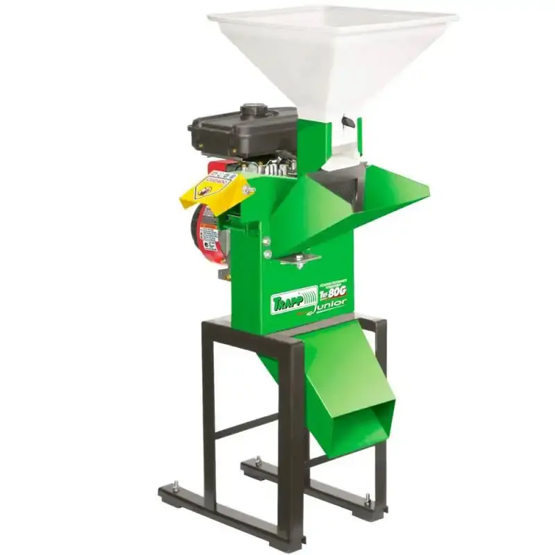 Triturador forrageiro à gasolina TRF 80G com motor 7HP Trapp