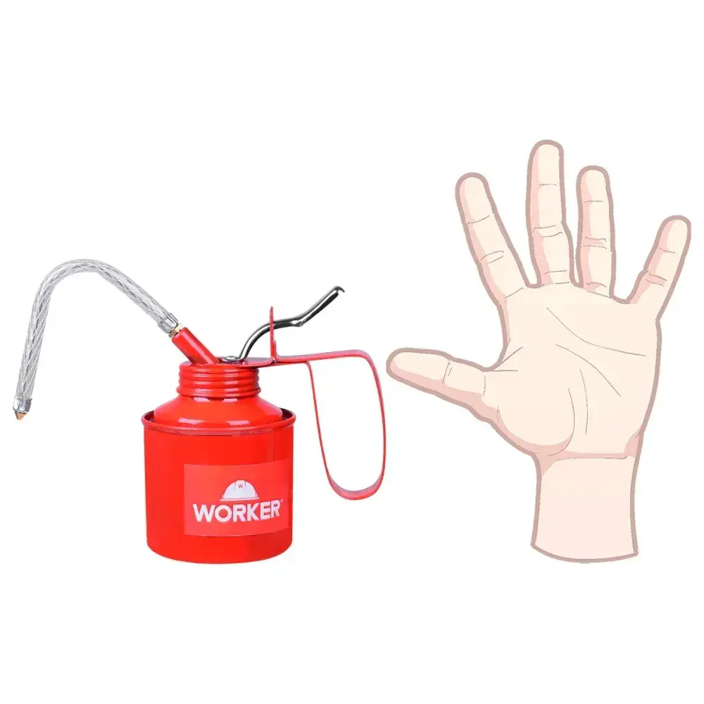 Almotolia bico rígido flex 250ML Worker — fotografia 10