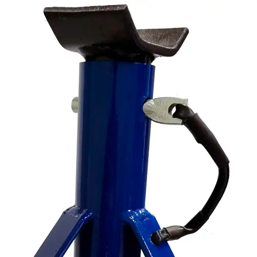 Cavalete mecânico automotivo 2 TON kit 2 peças Evald Vermelho — fotografia 11