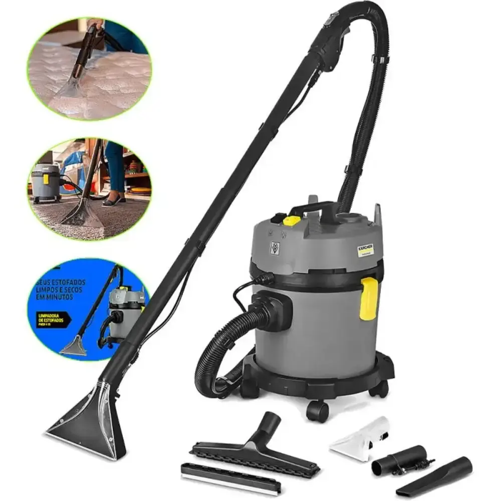 Aspirador e extrator para sólidos e líquidos 1600W 4/16 classic 11002700 Karcher 110 V — fotografia de referência