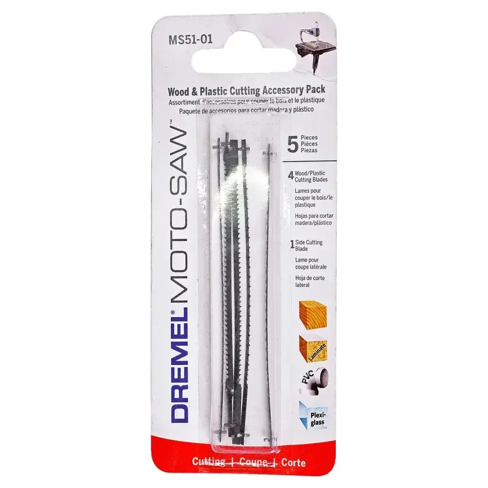 Kit lâmina serra MS51 5 peç para moto-saw Dremel — fotografia 10