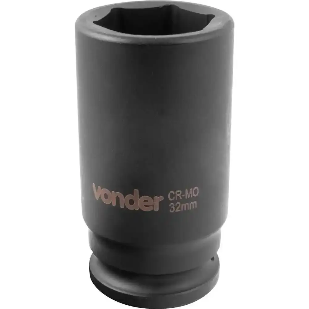 Soquete sextavado longo de impacto 32MM 3/4POL Vonder — fotografia 4
