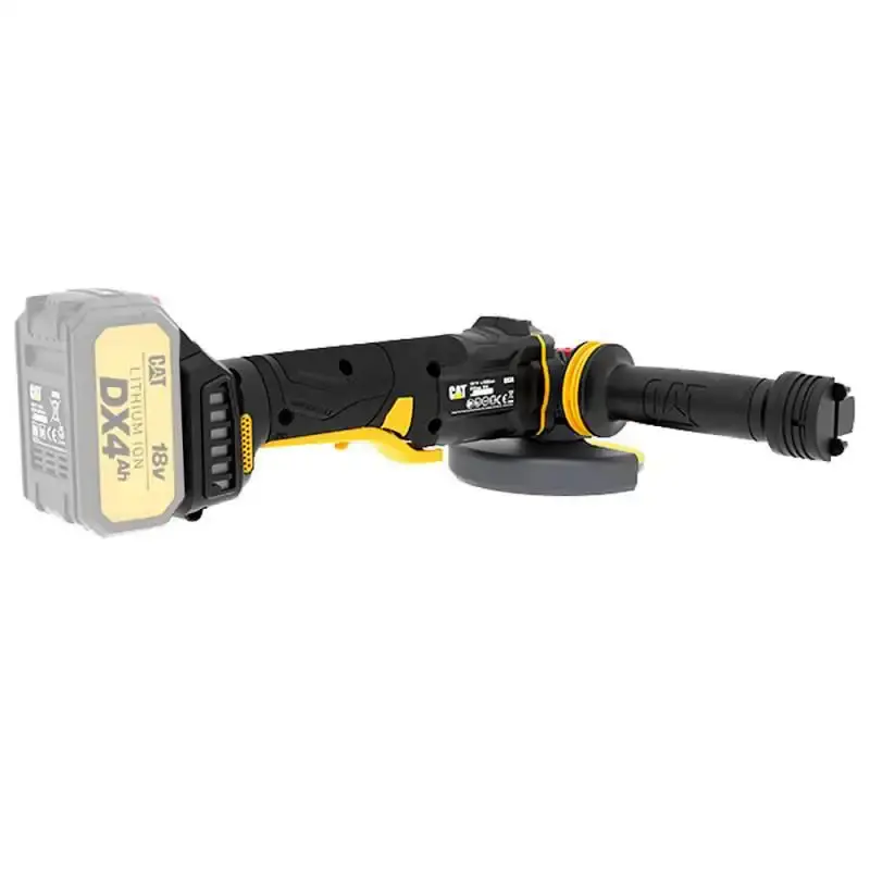 Esmerilhadeira angular 5 POL à bateria brushless 18V sem bateria e carregador DX31B CAT — fotografia 3