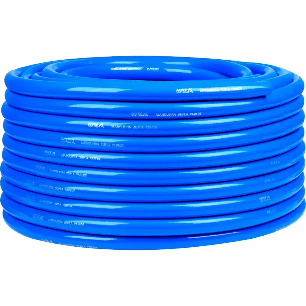Mangueira de jardim parede dupla azul 3/4,0MM 50M Kala — fotografia de referência