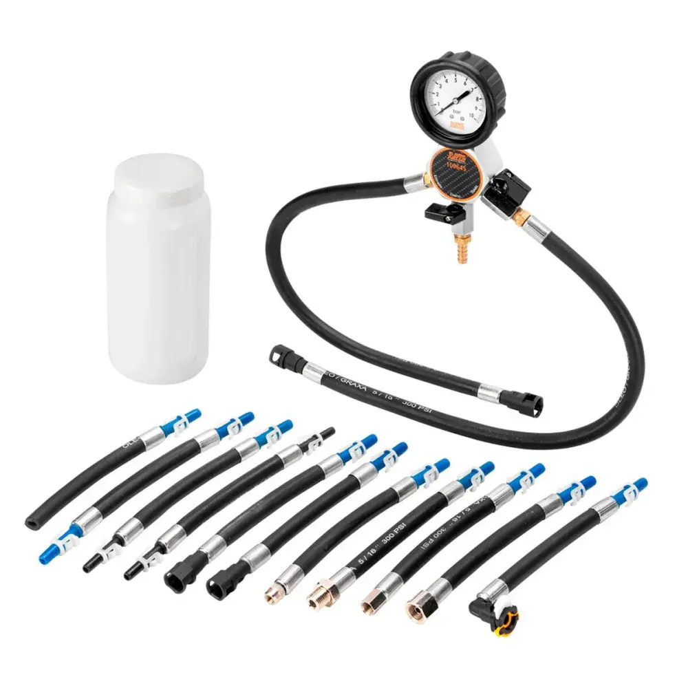 Conjunto para manutenção de motor, medição de pressão e vazão de combustível Raven — fotografia 2