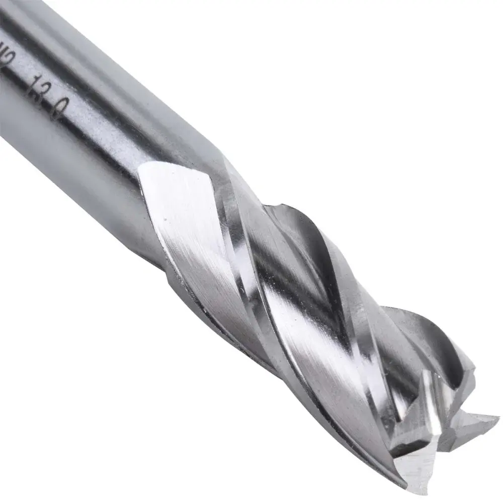 Fresa de topo reto aço rápido 13MM haste 12MM Worker — fotografia 5