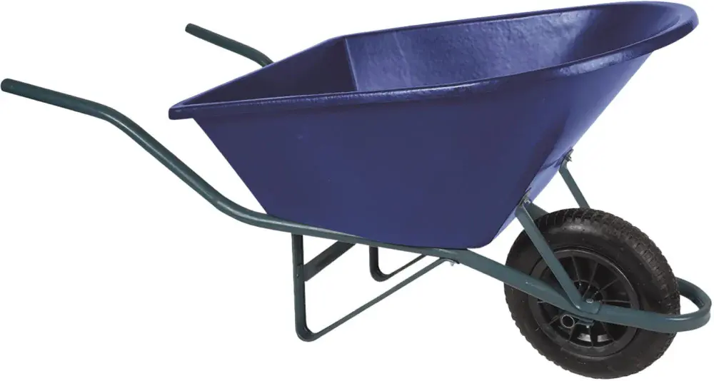 Carrinho de mão 90LT 150 x 65 x 73 cm azul Metasul