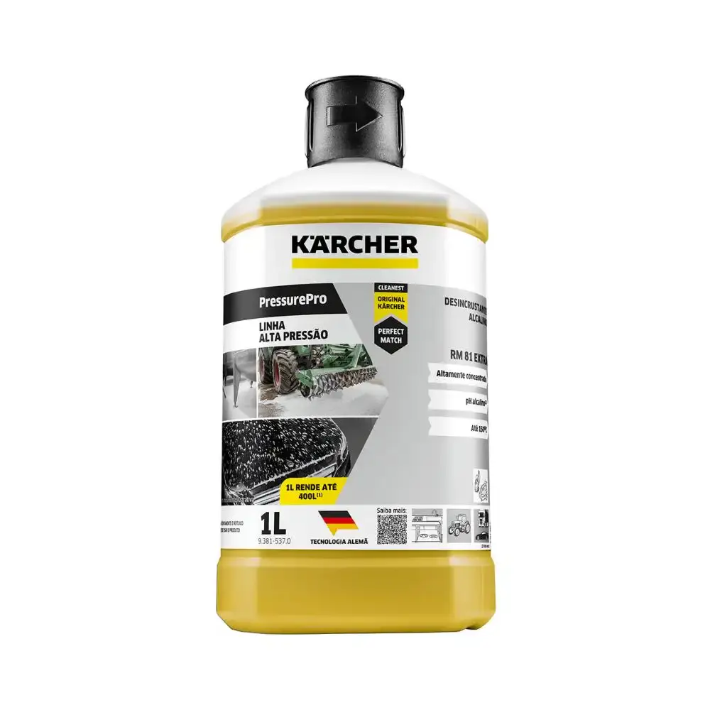 Detergente desincrustante alcalino RM 81 1L Karcher — fotografia de referência