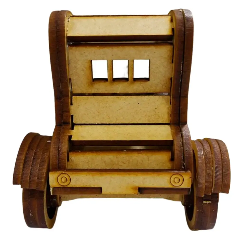 Quebra-cabeça 3D miniatura colecionável carro vintage clássico em MDF Arte — fotografia 3