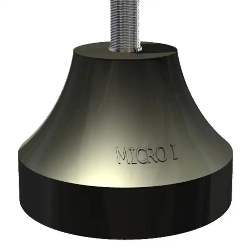 Vibra-Stop micro i antivibratório 50 KG / 200 KG rosca 1/4 POL MIC114 kit 4 peças Vibra-Stop — fotografia 4