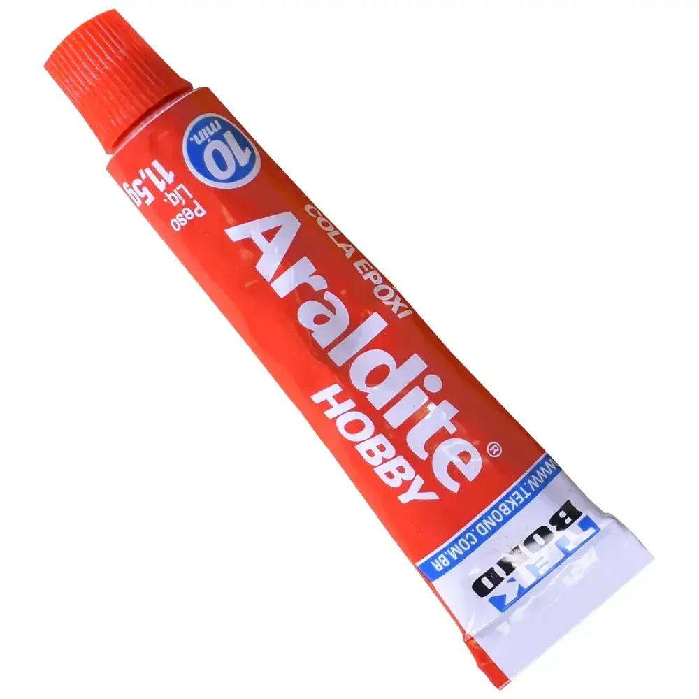 Adesivo hobby Araldite 23G com super cola 2G tekbond — fotografia 9
