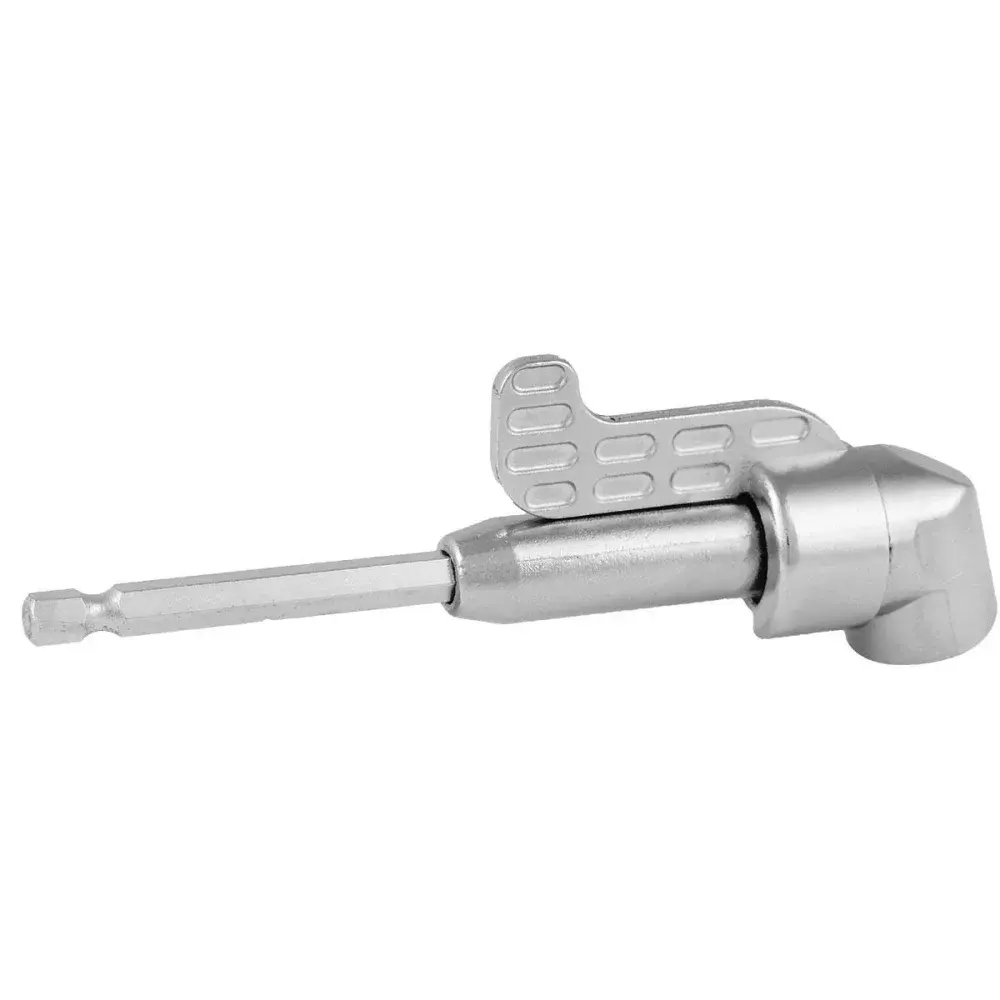 Adaptador angular para furadeira 140MM 1/4 Bumafer — fotografia 4