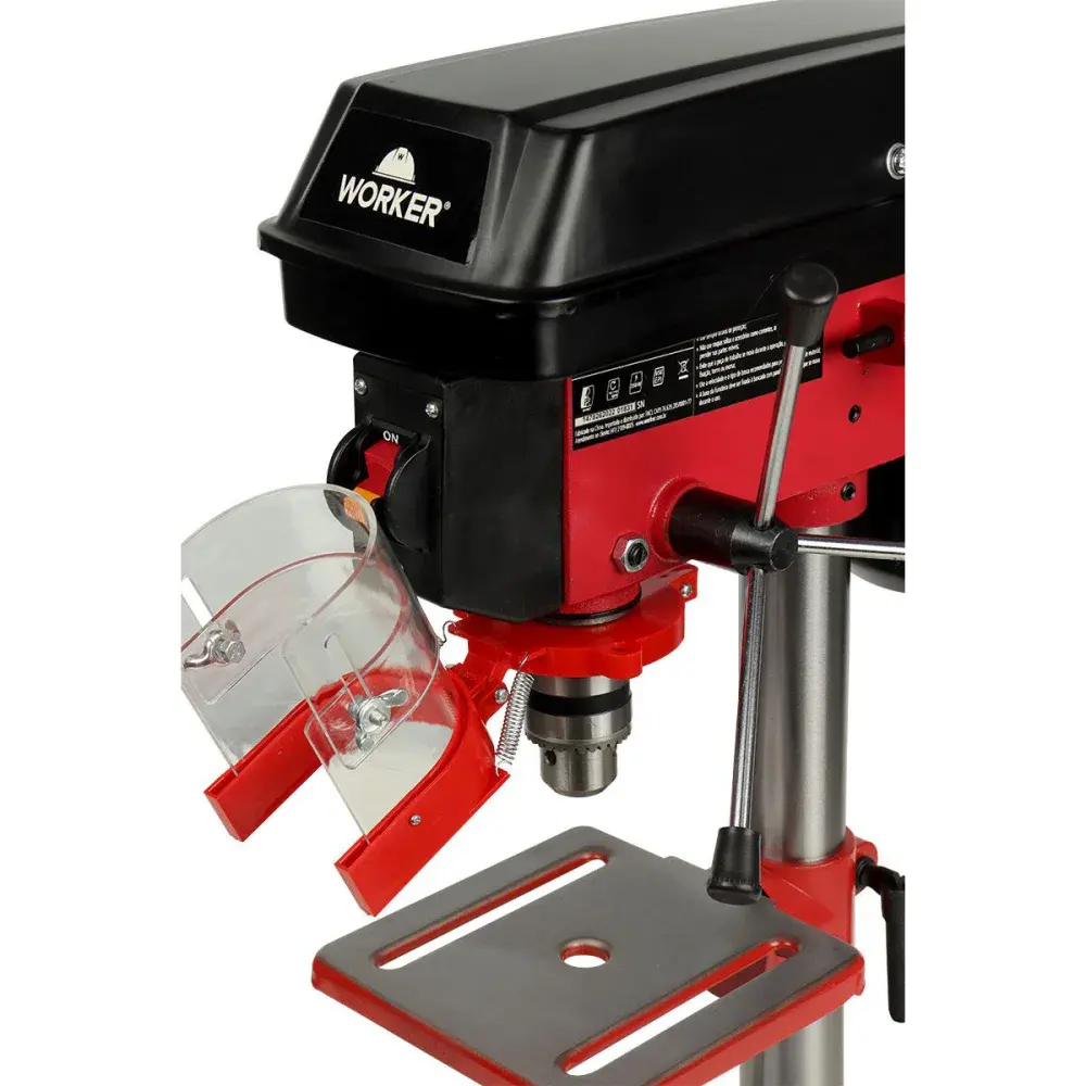 Furadeira de bancada 5 velocidades 13MM 1/3HP bivolt Worker — fotografia 3