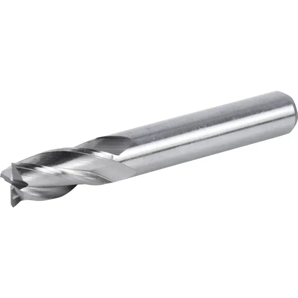 Fresa de topo reto aço rápido 12MM haste 12MM Worker — fotografia 8