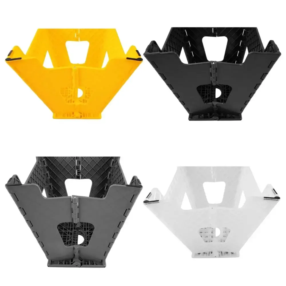 Banqueta plástica dobrável varias cores 36CM Vonder — fotografia 4