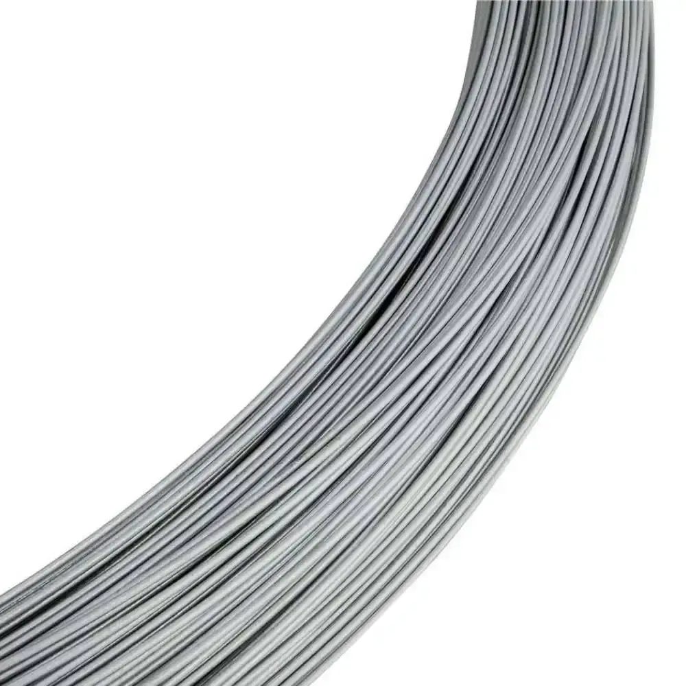 Arame zincado para culturas aéreas 2,11MM 500M Vonder — fotografia 2
