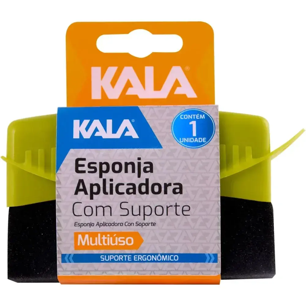 Esponja aplicadora com suporte multiuso 11,5X6CM Kala — fotografia 7