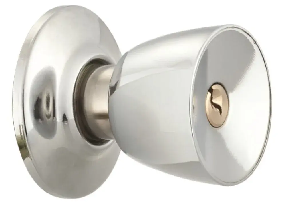 Fechadura cilíndrica 90MM aço inox Kala — fotografia de referência