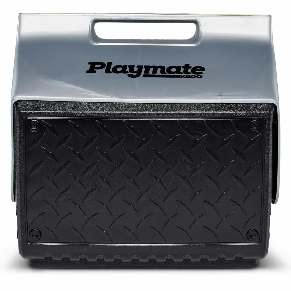 Caixa térmica em pp playmate the boss preta 13L Igloo — fotografia de referência