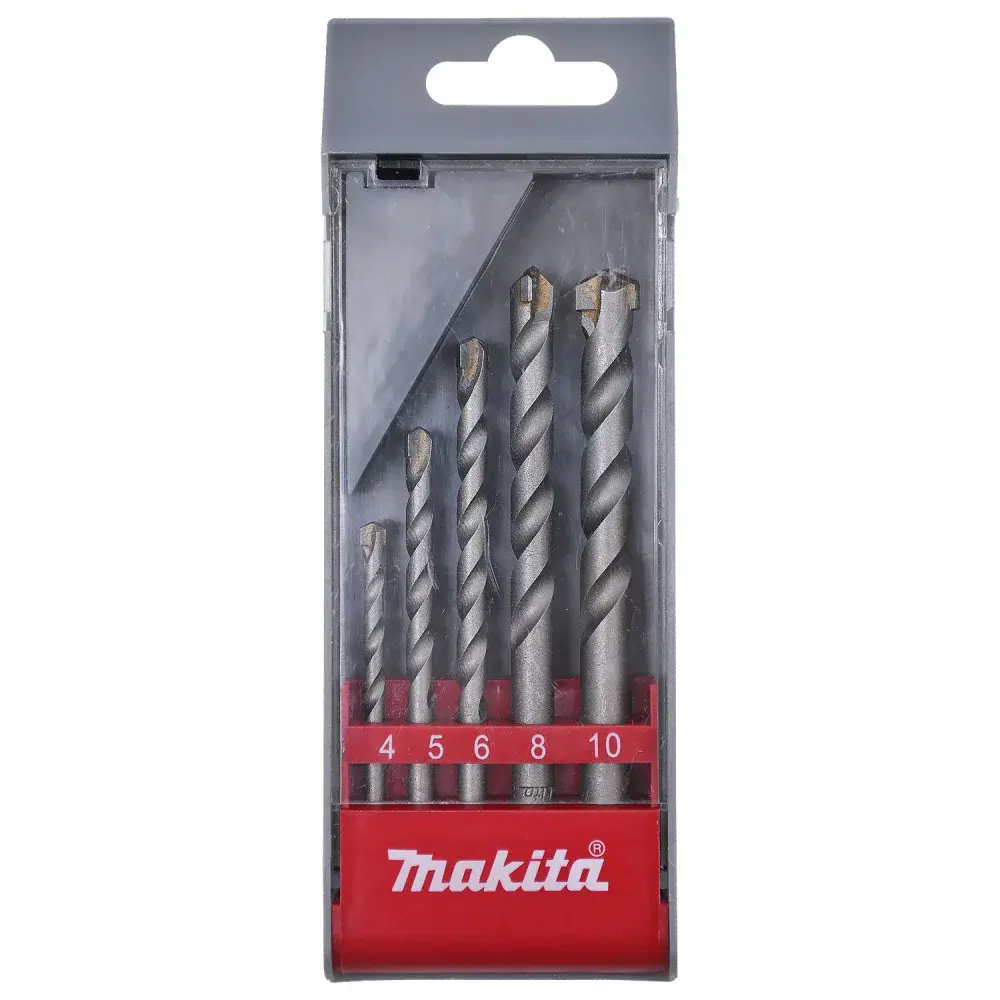 Kit de brocas para concreto 4-7MM com 5 peç Makita — fotografia de referência