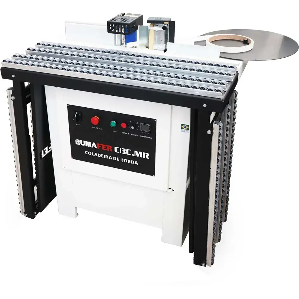 Coladeira de borda mesa roletada monofásica 220V Bumafer — fotografia 5