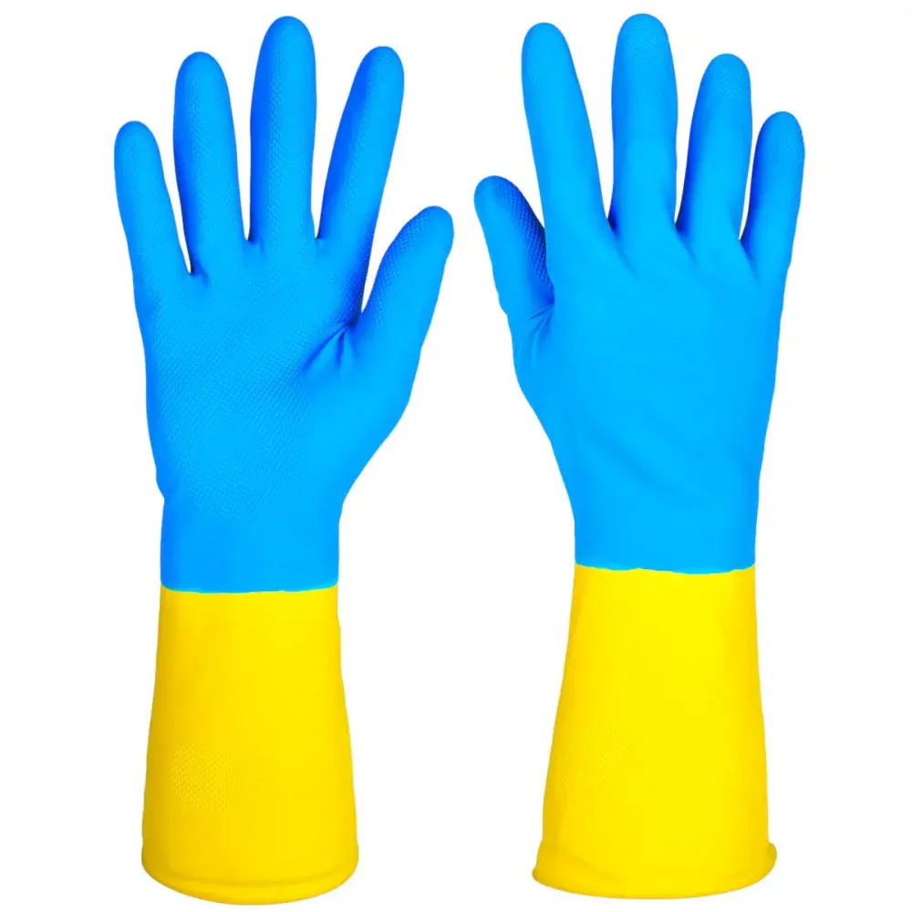 Luva de látex e neoprene tamanho 8M Worker — fotografia de referência