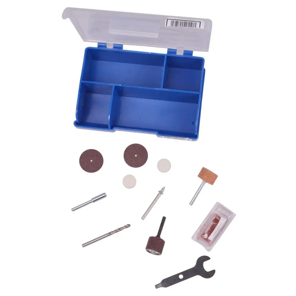 Micro retífica 3000 com 10 peç 33000RPM 120W 127V Dremel — fotografia 5