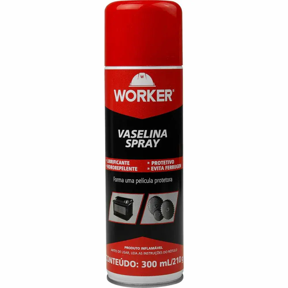 Vaselina spray 300ML/ 200G 47651 Worker — fotografia de referência