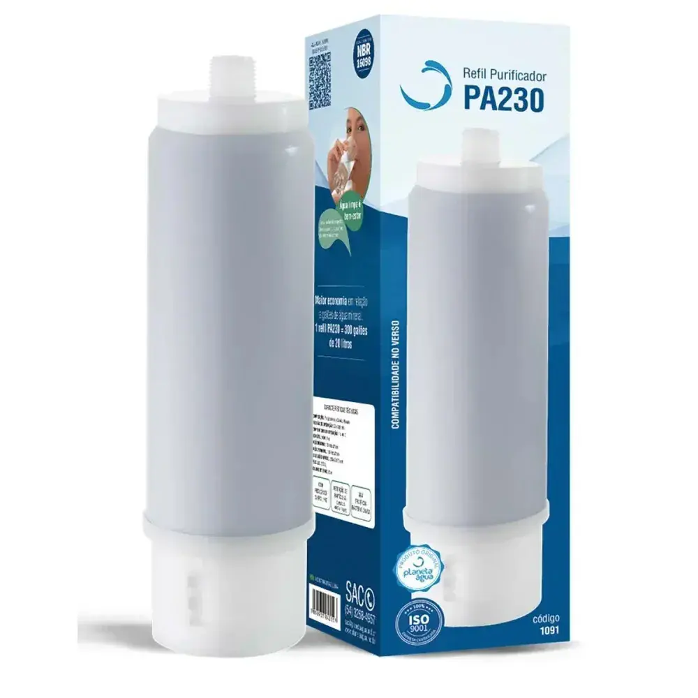 Refil filtro PA230 planeta agua compativel diversos — fotografia 2