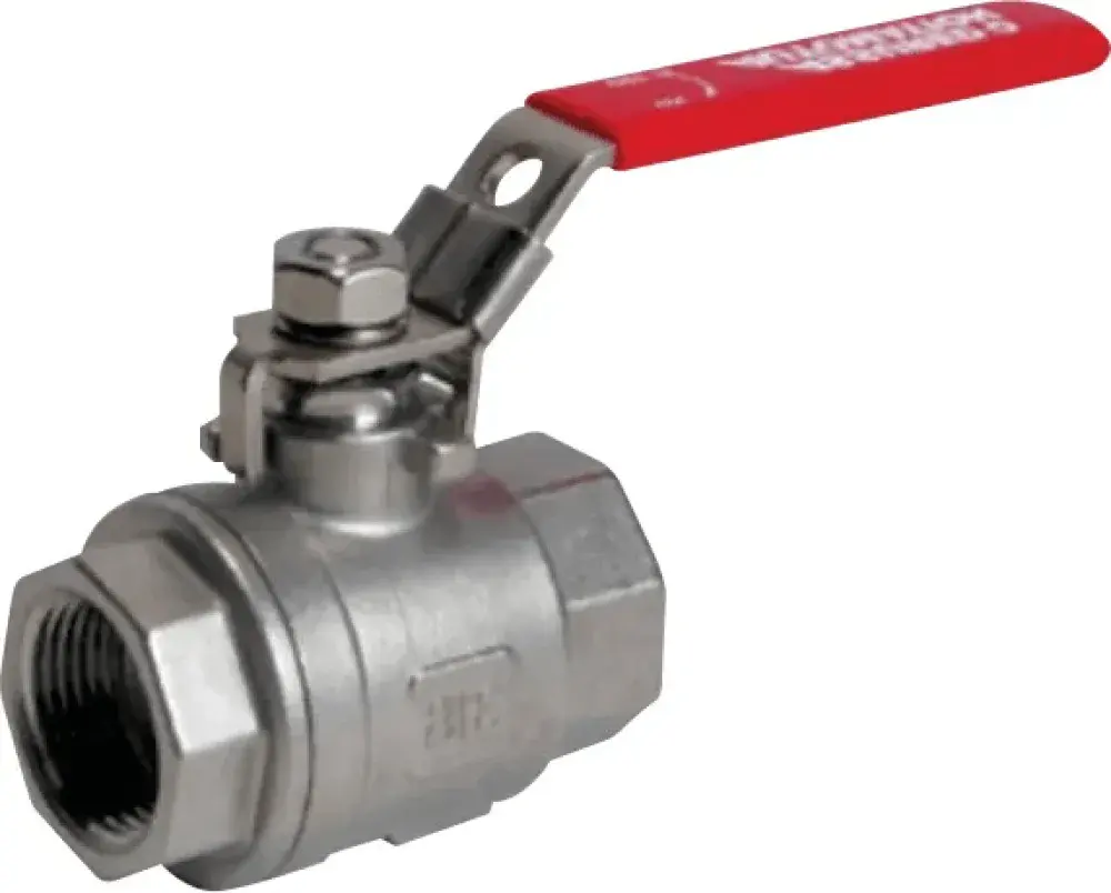 Valvula esfera passagem plena com 1/2 fxf inox da R.f.