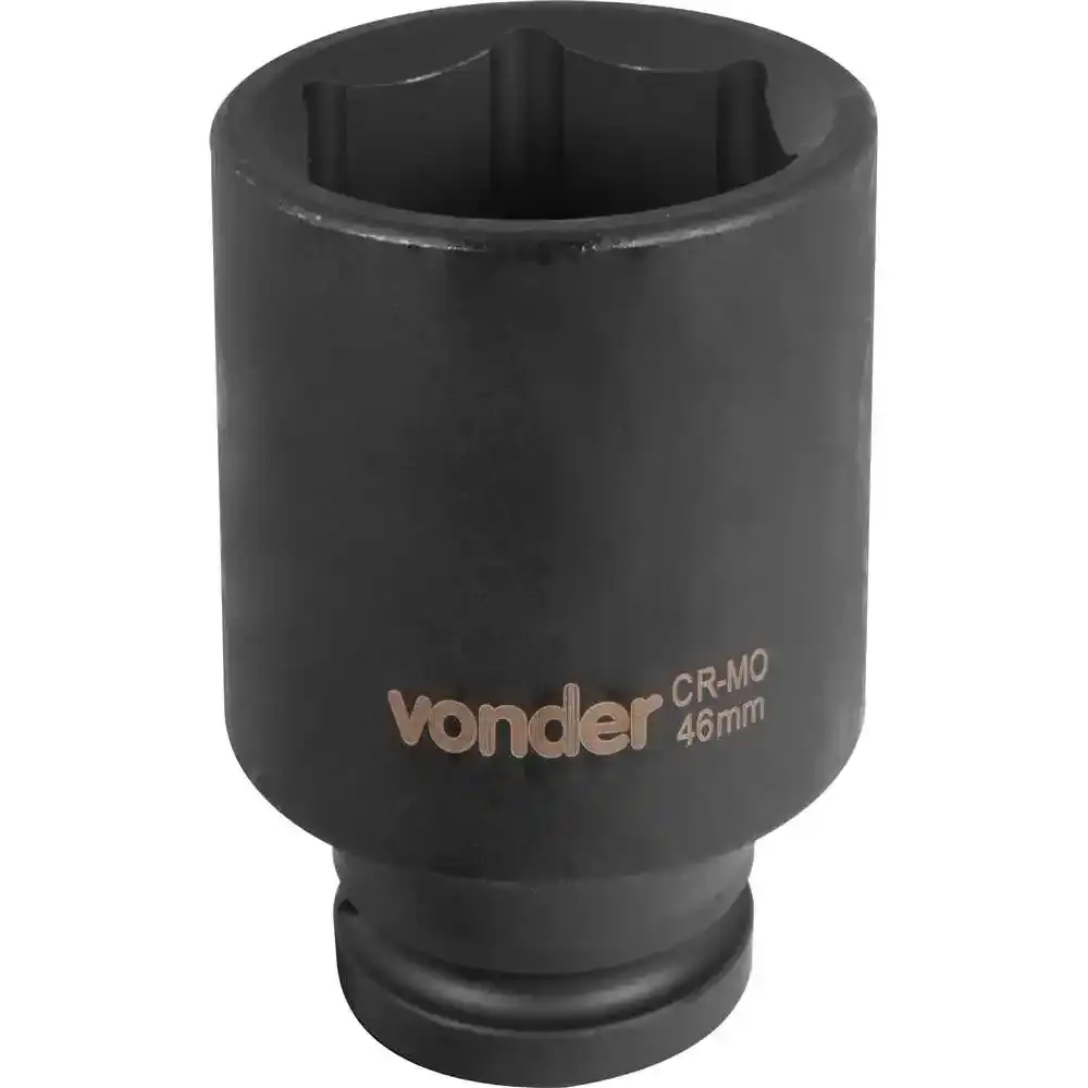 Soquete sextavado longo de impacto 46MM 3/4POL Vonder — fotografia 3