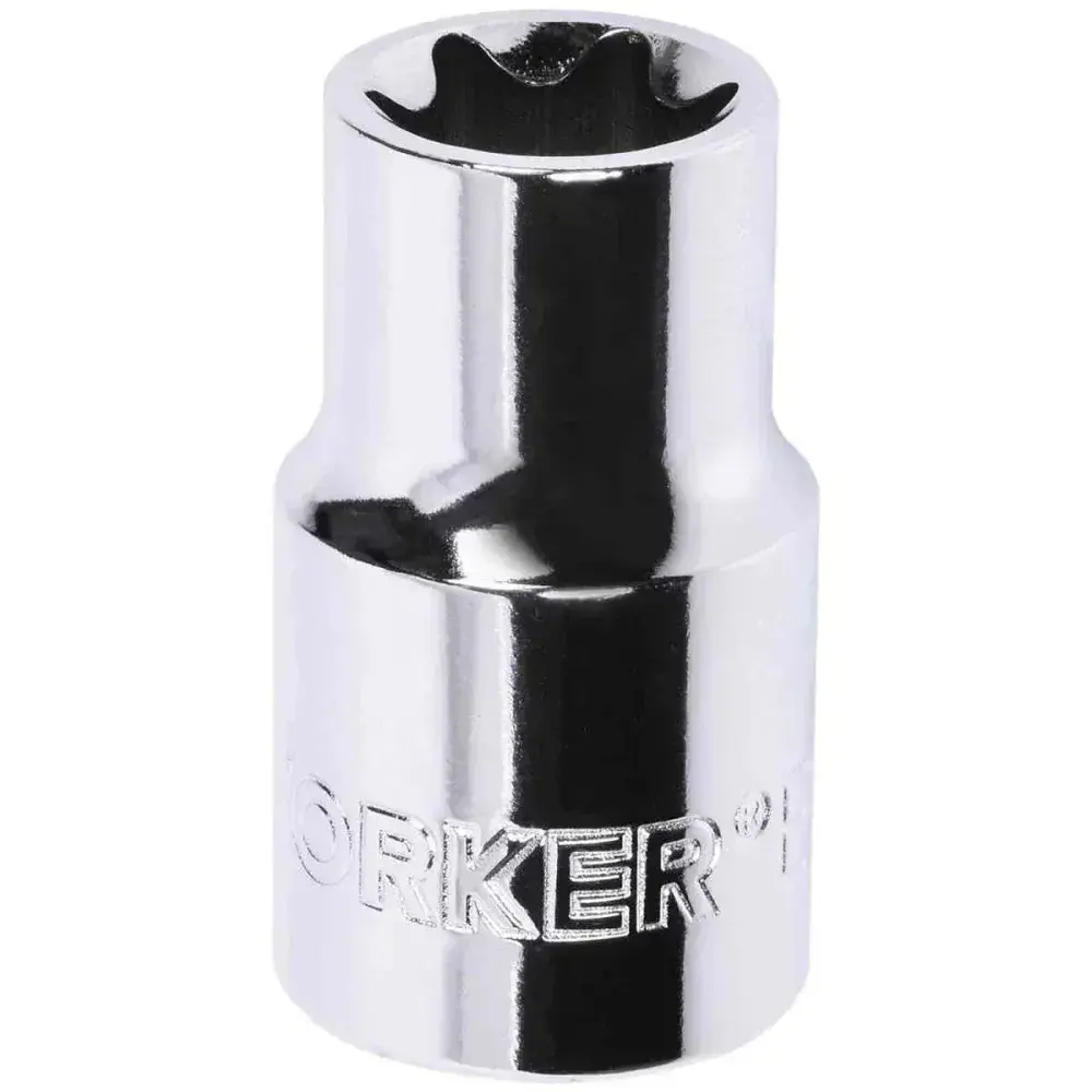 Soquete torx encaixe 1/2 E12 Worker — fotografia 8