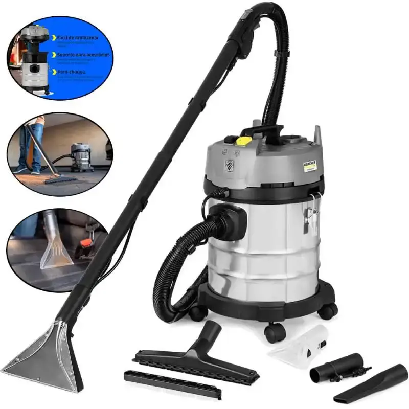 Aspirador e extrator 1700W para sólidos e líquidos puzzi 4/20 classic Karcher 110 V — fotografia de referência