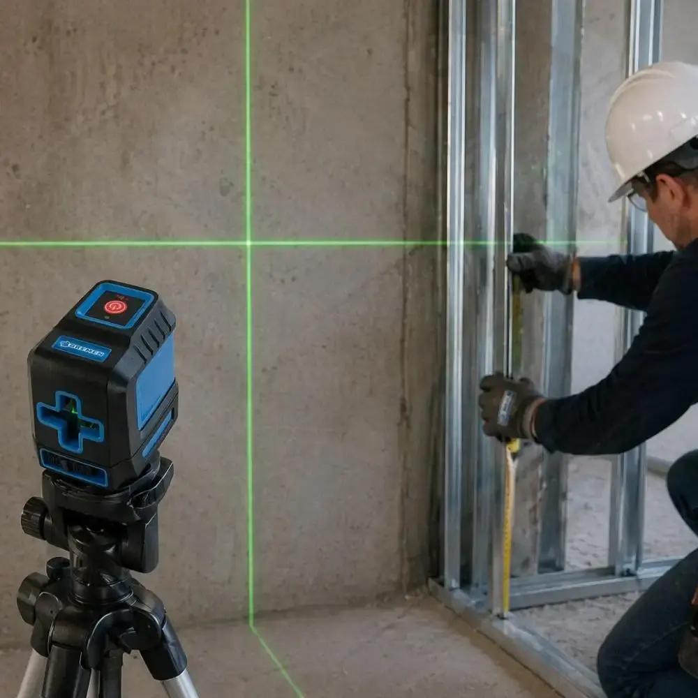 Nível a laser alta precisão 15M bateria lítio 10697 Bremen — fotografia 5