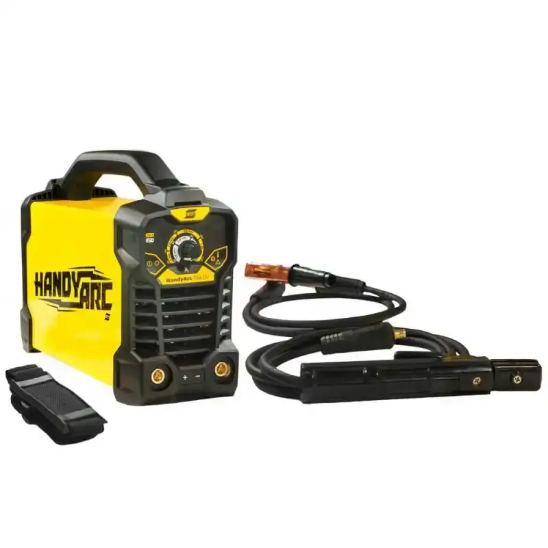 Máquina de solda inversora handy ARC 142I 220V Esab 220 V — fotografia 2