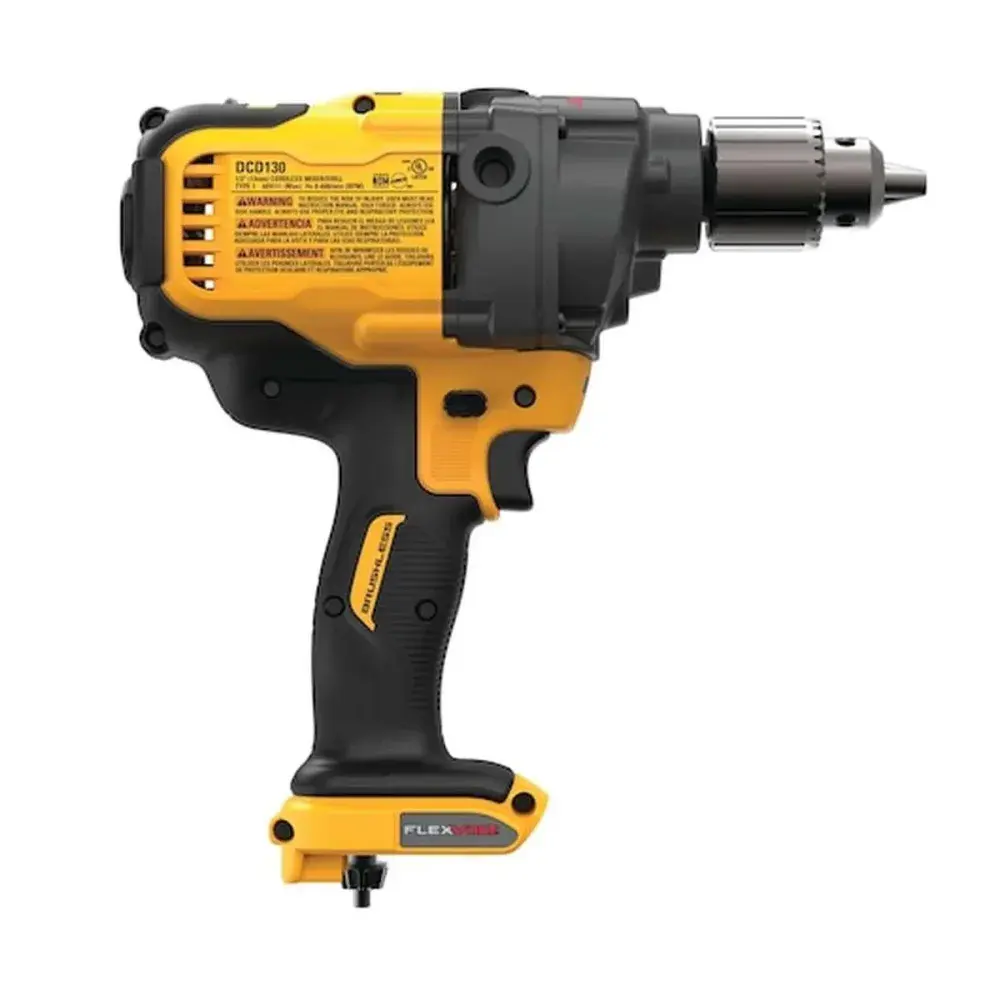 Furadeira mixer arg cluth com 60V dcd 130B-B3 da Dewalt — fotografia 9