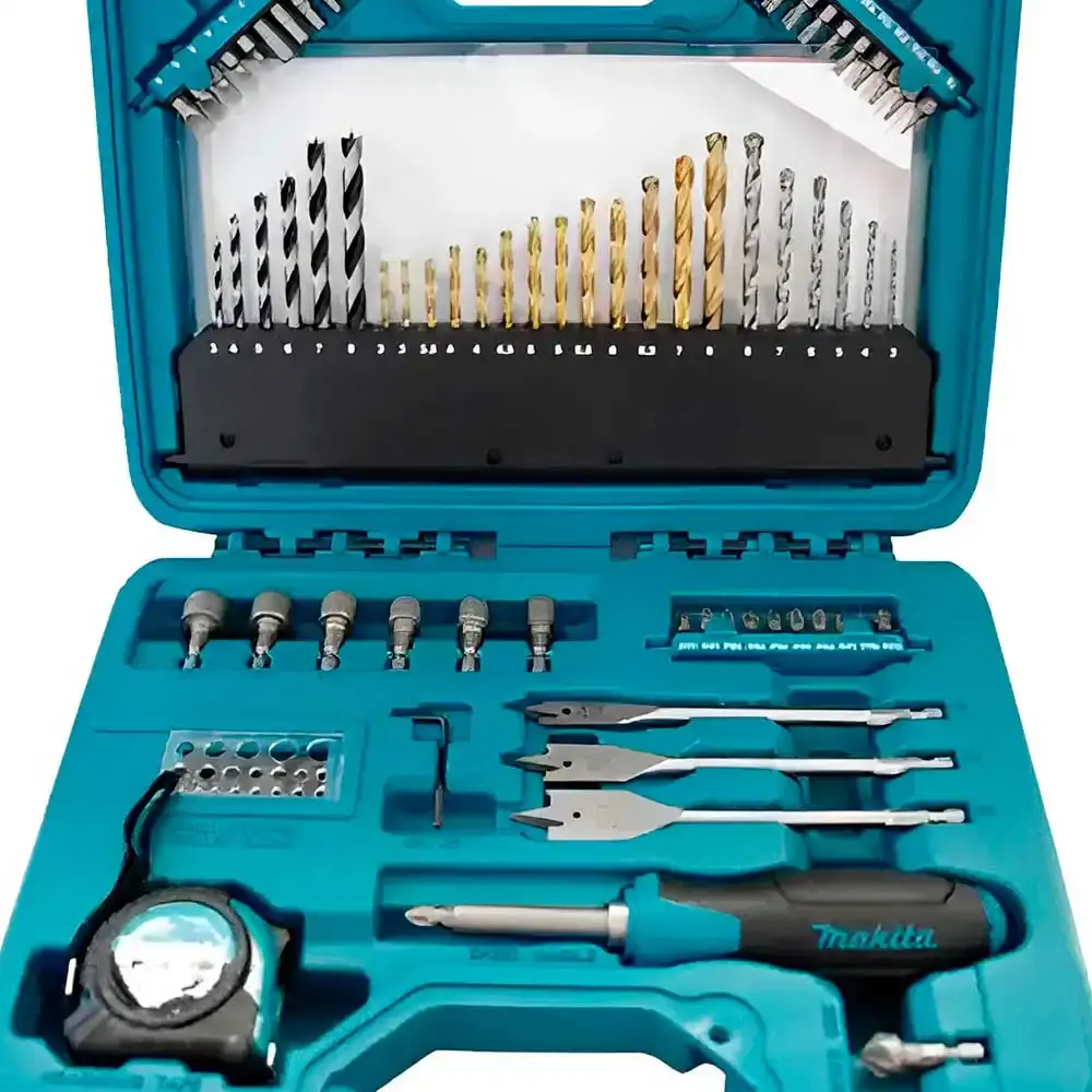 Estojo de ferramentas e brocas com 74 peças P-90336 Makita — fotografia 5