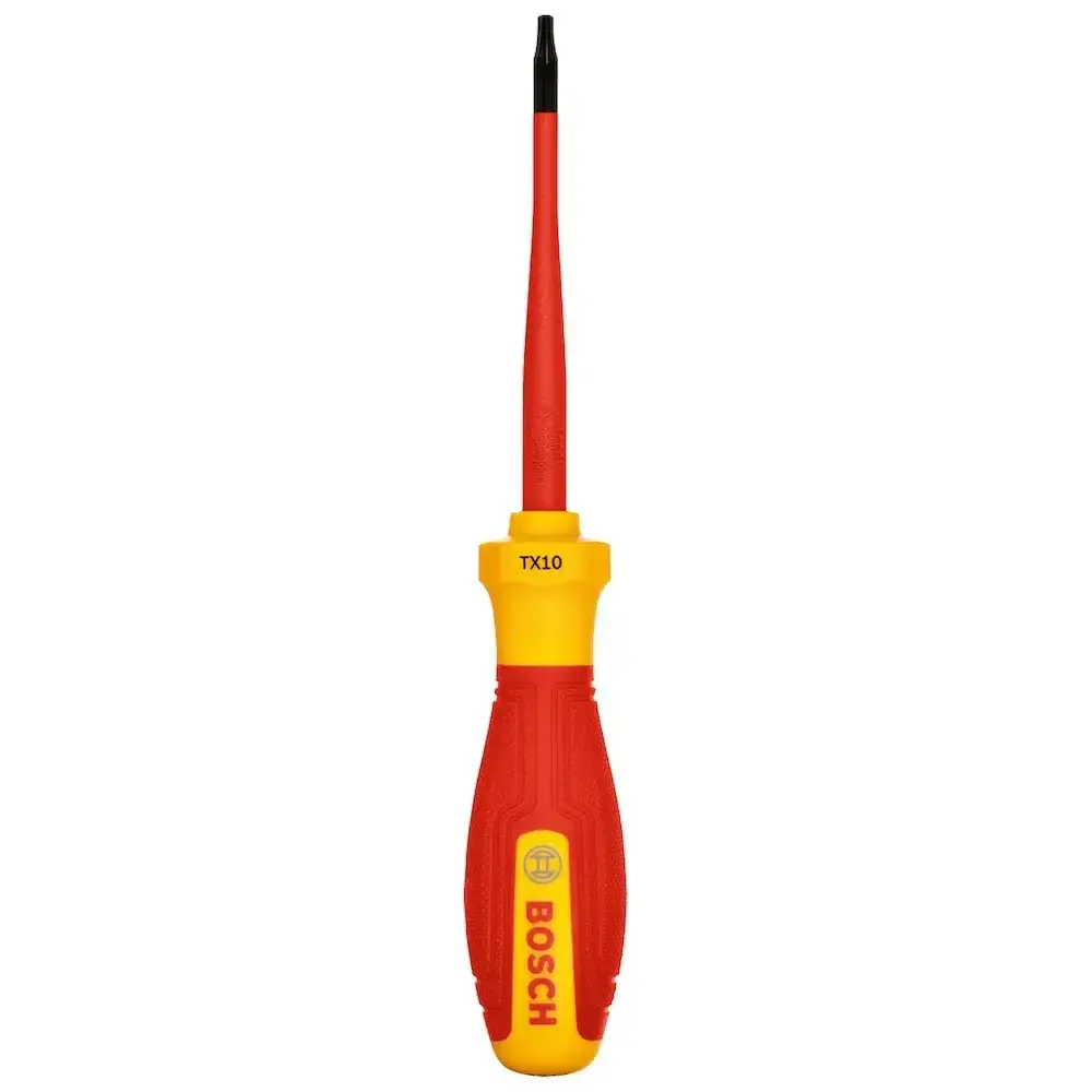 Chave de Fenda Torx 25 x 100 mm VDE TX BOSCH — fotografia de referência