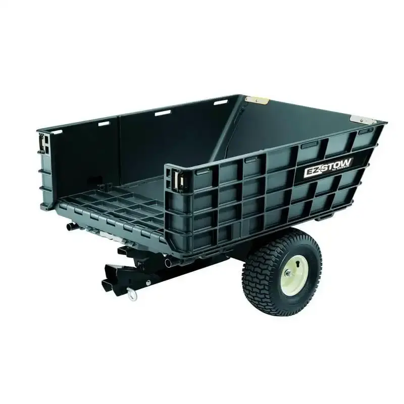 Carreta agrícola desmontável para trator de grama troybilt