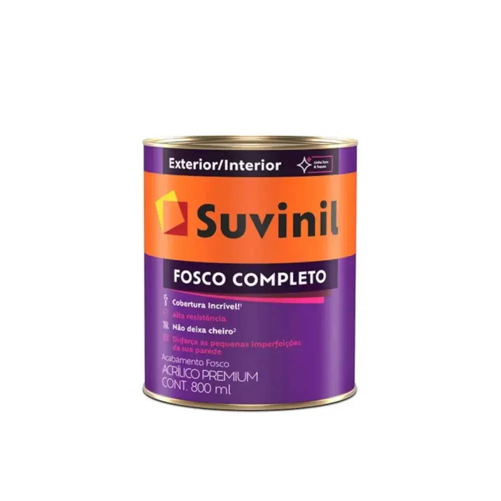 Acrílico fosco completo base A2 800ML suvinil selfcolor
