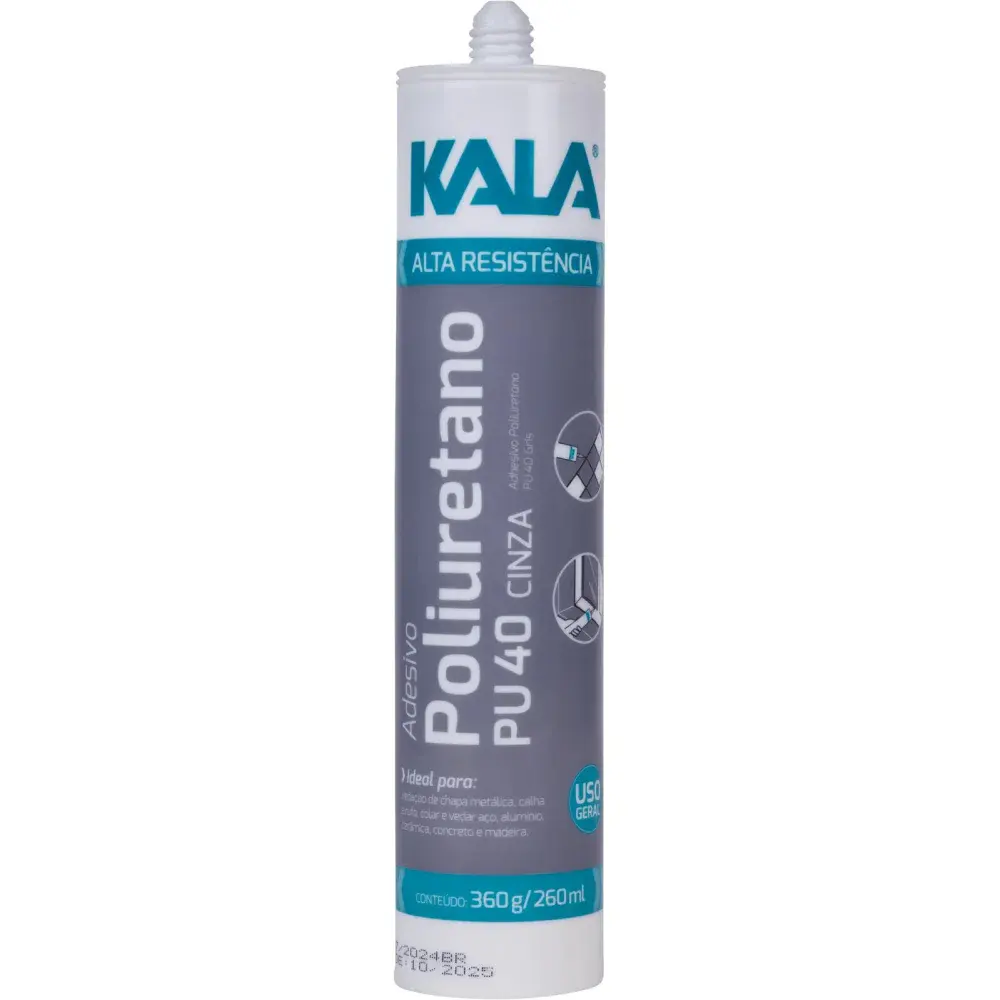 Adesivo poliuretano PU40 360G cinza da Kala