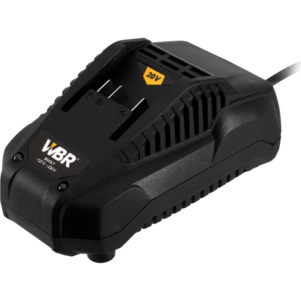Carregador de bateria de ion lítio 2,4A 65W bivolt WBR